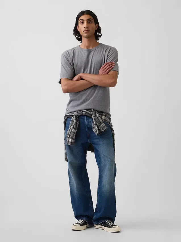 Camiseta holgada para adulto