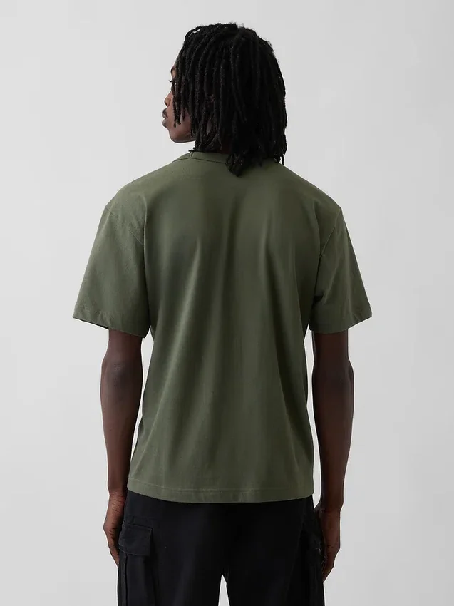 Camiseta holgada para adulto