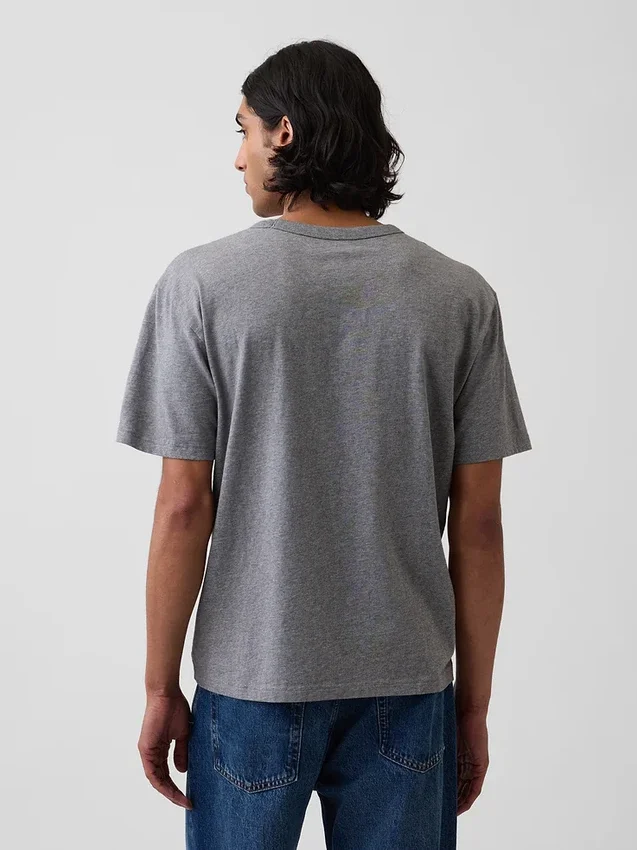 Camiseta holgada para adulto