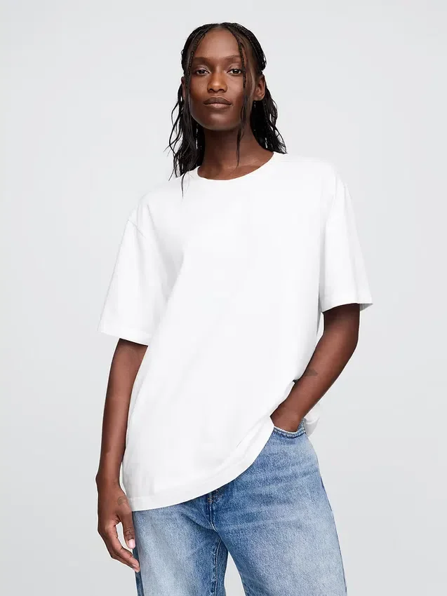 Camiseta holgada para adulto
