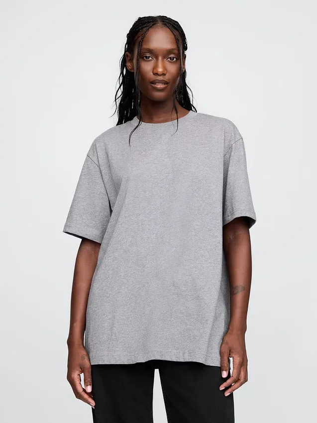 Camiseta holgada para adulto