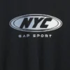 Camiseta infantil 2 en 1 con logotipo estampado