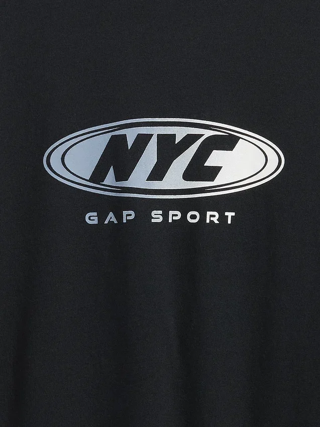 Camiseta infantil 2 en 1 con logotipo estampado