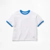 Camiseta infantil azul «Relaxed Logo»