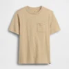 Camiseta infantil con bolsillo
