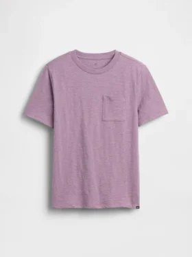 Camiseta infantil con bolsillo