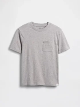 Camiseta infantil con bolsillo
