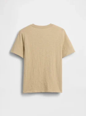 Camiseta infantil con bolsillo