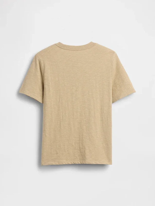 Camiseta infantil con bolsillo