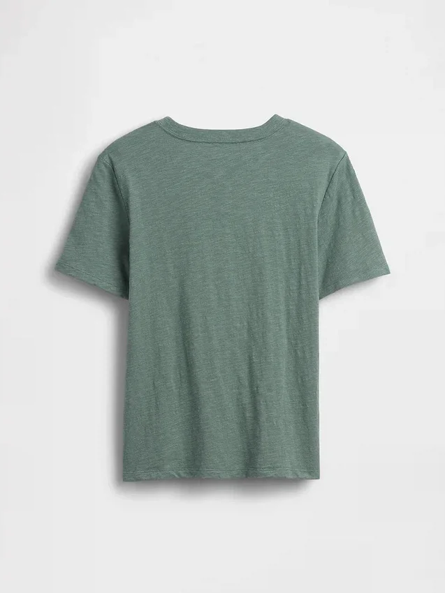 Camiseta infantil con bolsillo