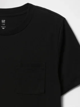 Camiseta infantil con bolsillo