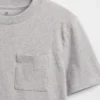 Camiseta infantil con bolsillo