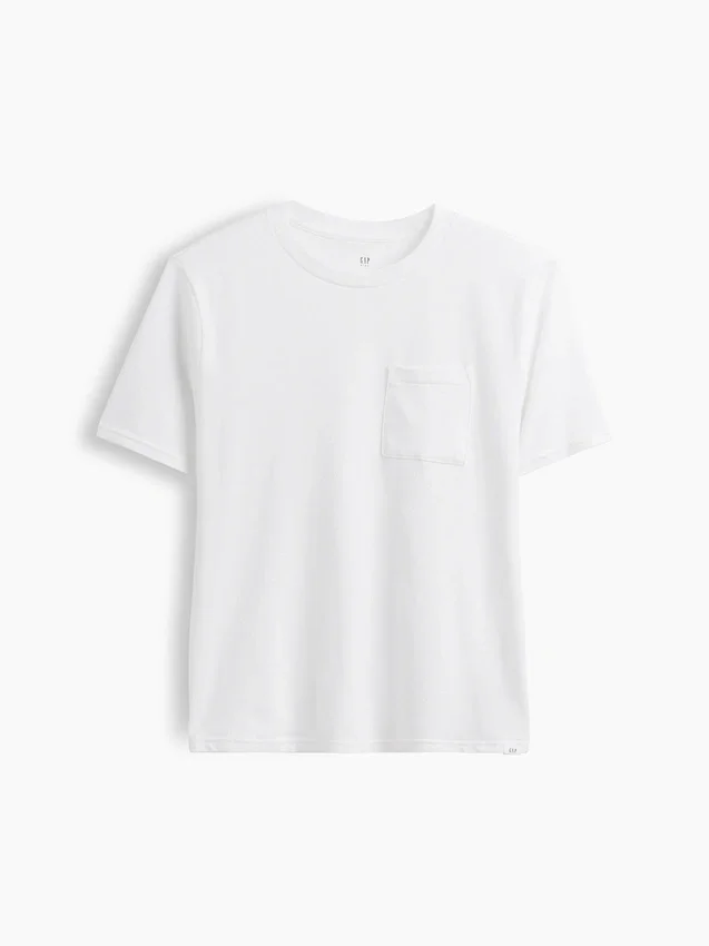Camiseta infantil con bolsillo