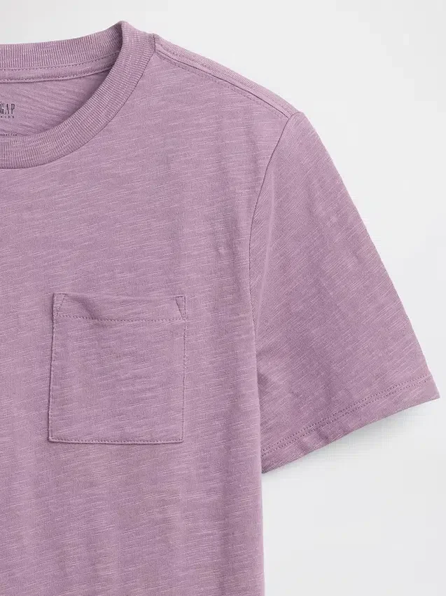 Camiseta infantil con bolsillo