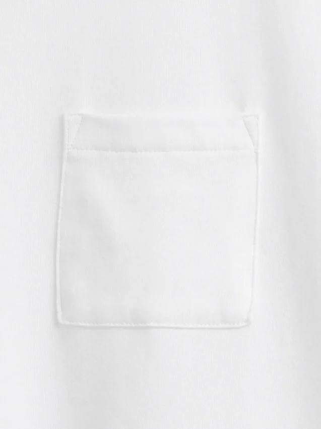Camiseta infantil con bolsillo