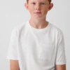 Camiseta infantil con bolsillo