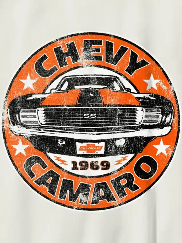 Camiseta infantil con diseño de Chevy Camaro