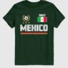 Camiseta infantil con diseño de la selección de fútbol de México
