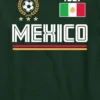 Camiseta infantil con diseño de la selección de fútbol de México
