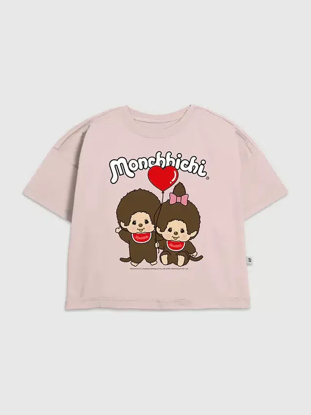 Camiseta infantil con diseño de Monchhichi