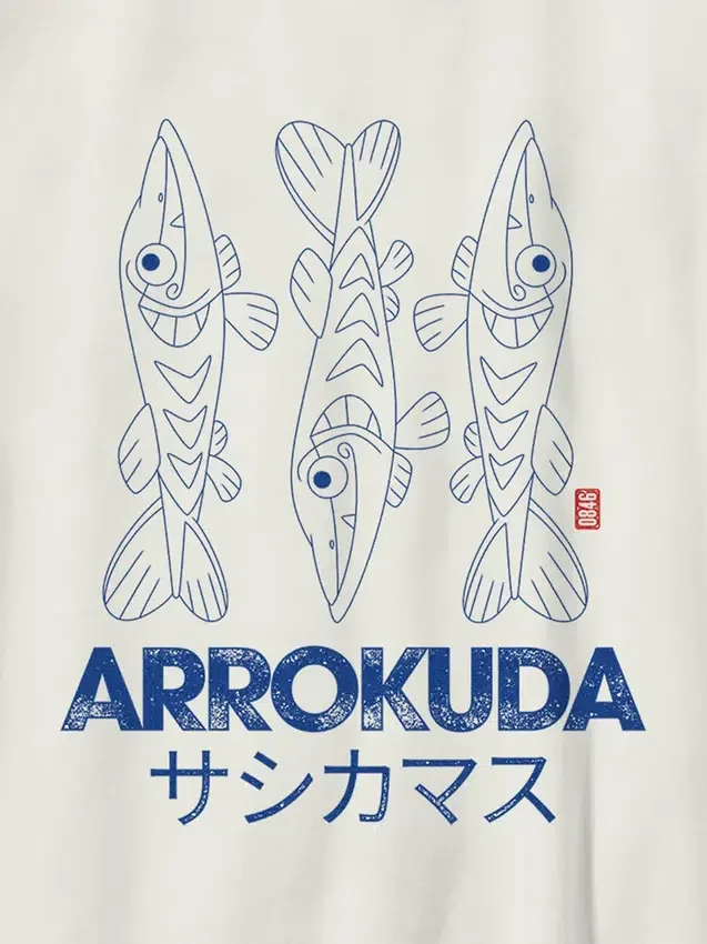 Camiseta infantil con diseño de Pokémon «Arrokuda»