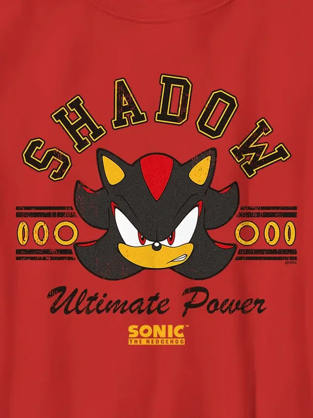 Camiseta infantil con diseño de Sonic the Hedgehog