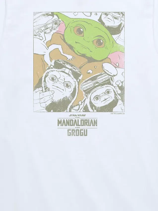 Camiseta infantil con diseño de «Star Wars: Grogu y sus amigos»