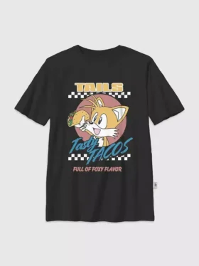 Camiseta infantil con diseño de Tails Tacos de Sonic the Hedgehog