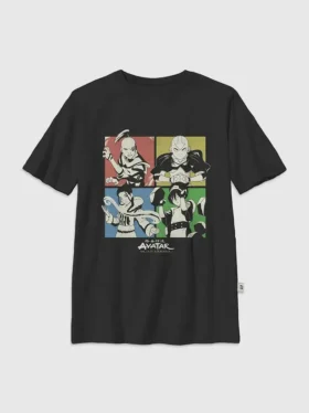 Camiseta infantil con diseño gráfico de «Avatar: La leyenda de Aang»