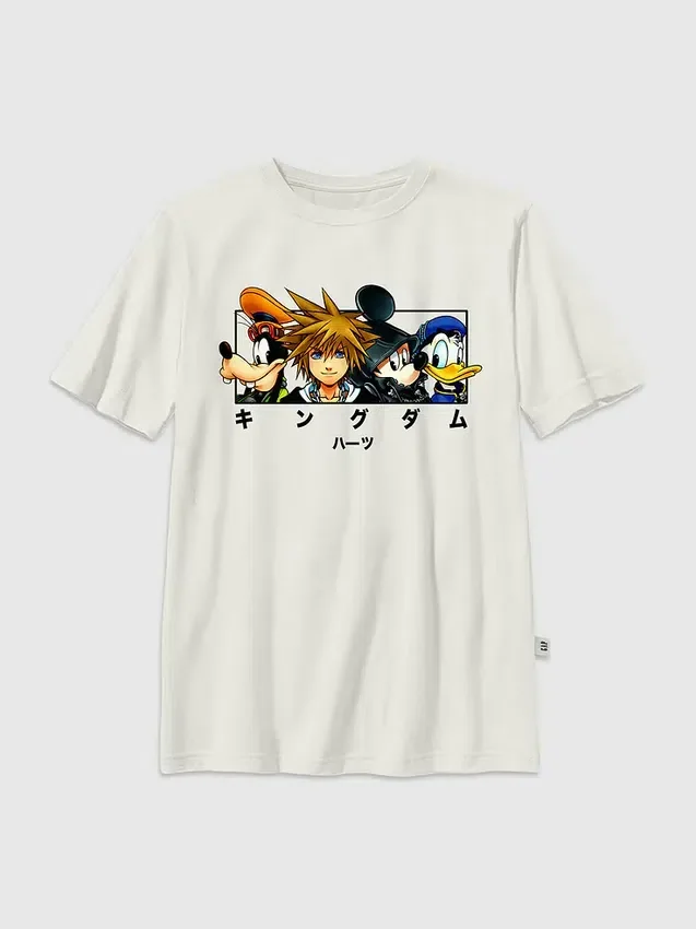 Camiseta infantil con diseño gráfico de Kingdom Hearts «Box up»