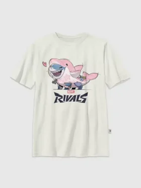 Camiseta infantil con diseño gráfico de «Marvel Rivals Lovey Jeff»