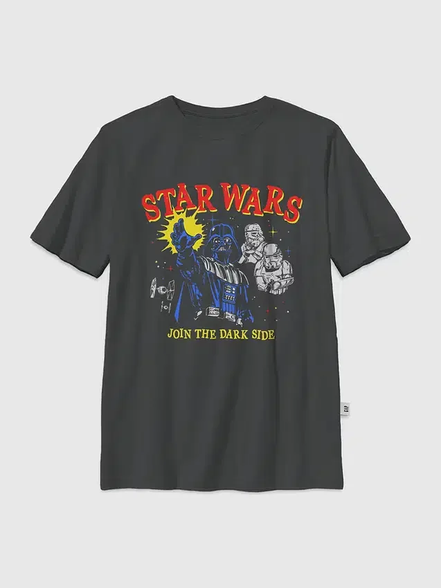 Camiseta infantil con diseño gráfico de «Star Wars: El lado oscuro»