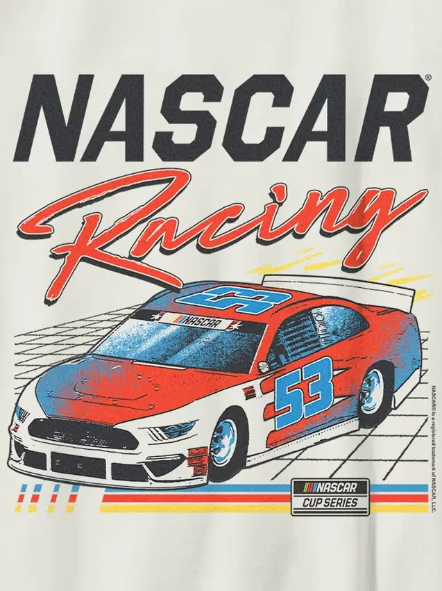 Camiseta infantil con diseño «Nascar Retro Racer»