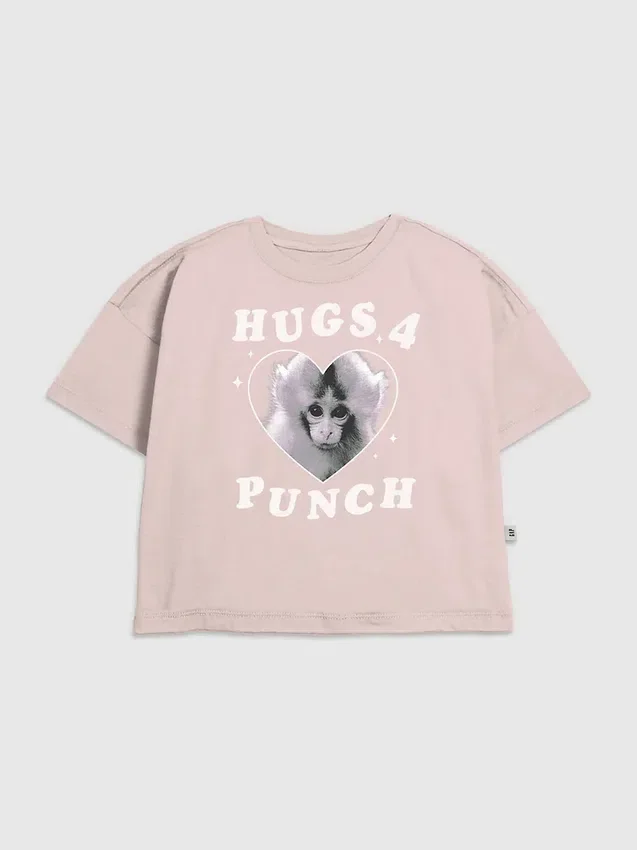 Camiseta infantil con diseño «Punch the Monkey»