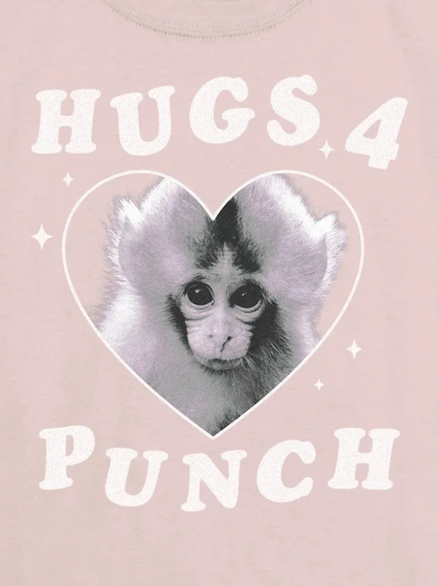 Camiseta infantil con diseño «Punch the Monkey»