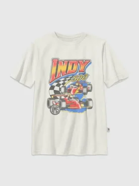 Camiseta infantil con diseño «Swoosh» de la Indy 500