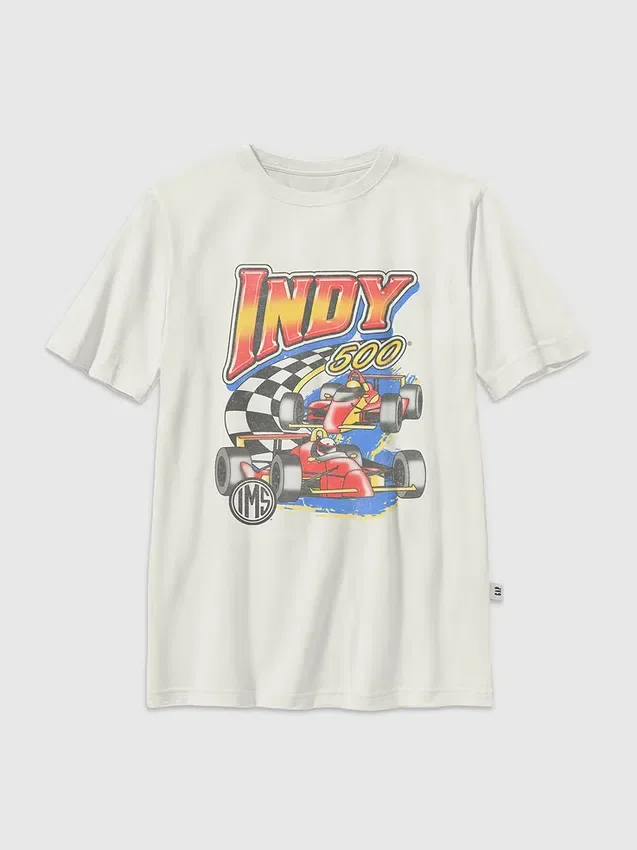Camiseta infantil con diseño «Swoosh» de la Indy 500