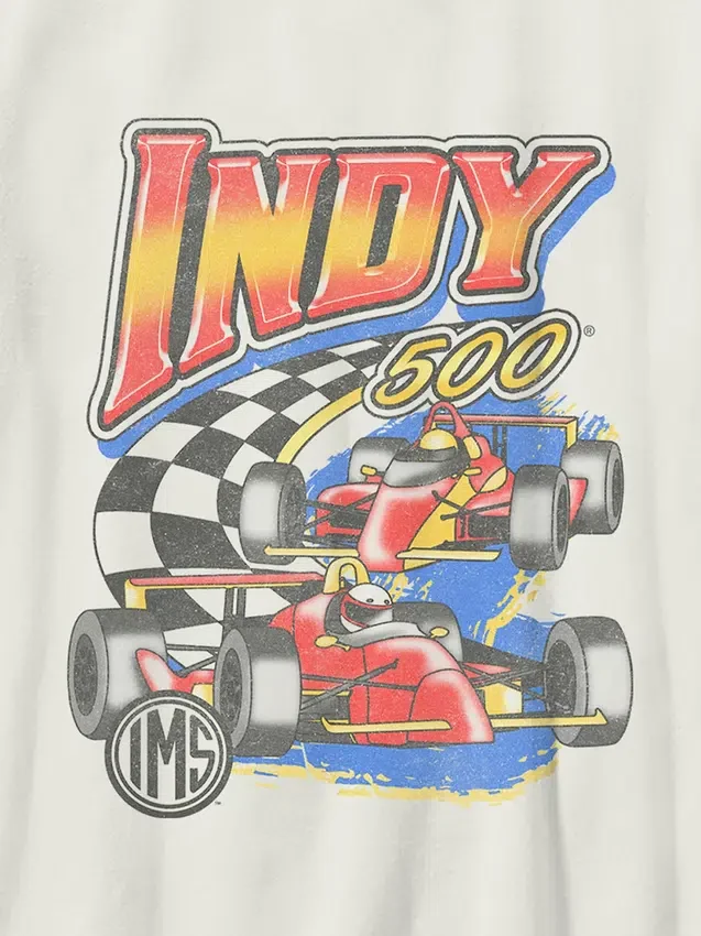 Camiseta infantil con diseño «Swoosh» de la Indy 500
