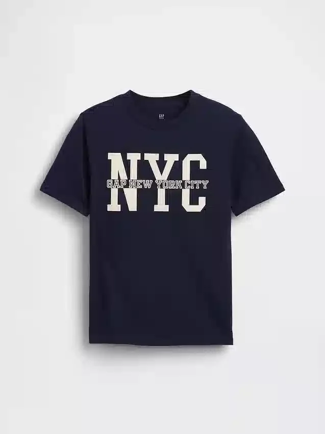 Camiseta infantil con el logotipo de Gap NYC