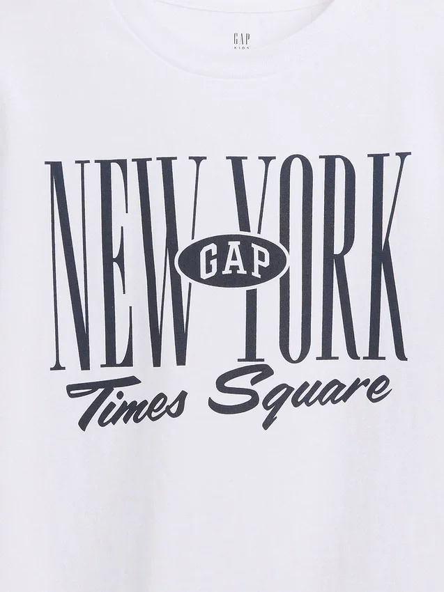 Camiseta infantil con el logotipo de Gap NYC