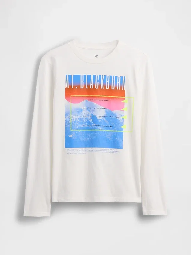 Camiseta infantil con estampado