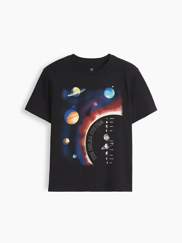 Camiseta infantil con estampado
