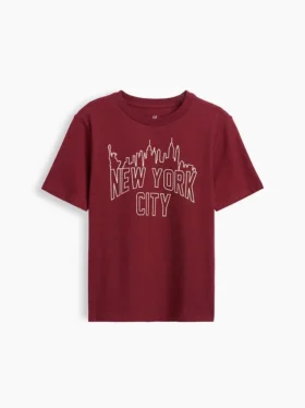 Camiseta infantil con estampado