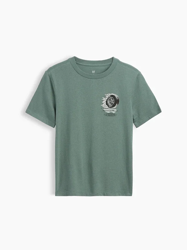Camiseta infantil con estampado