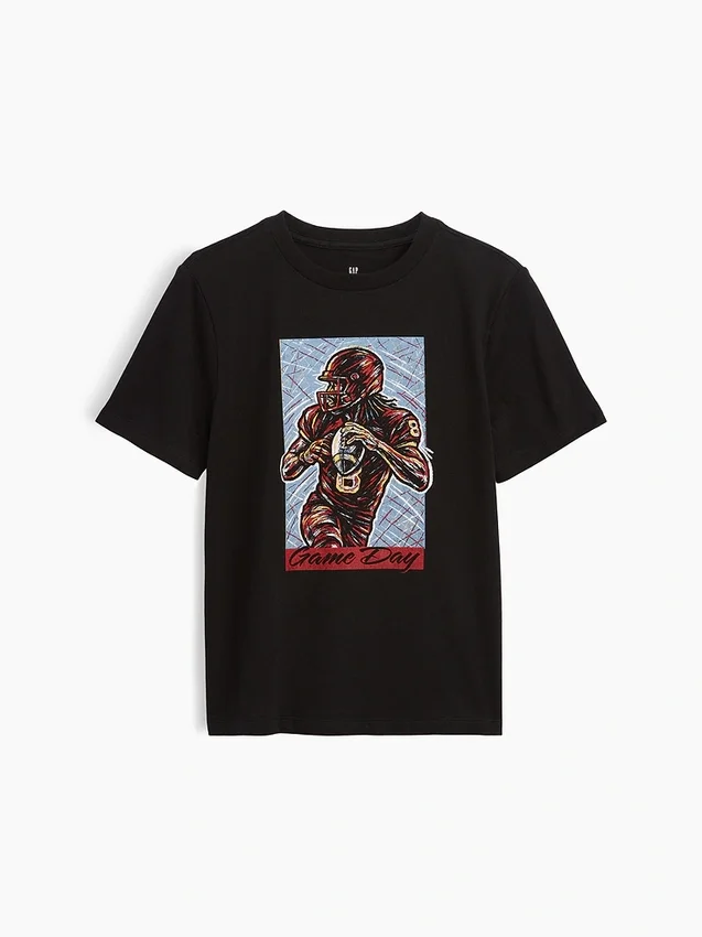 Camiseta infantil con estampado