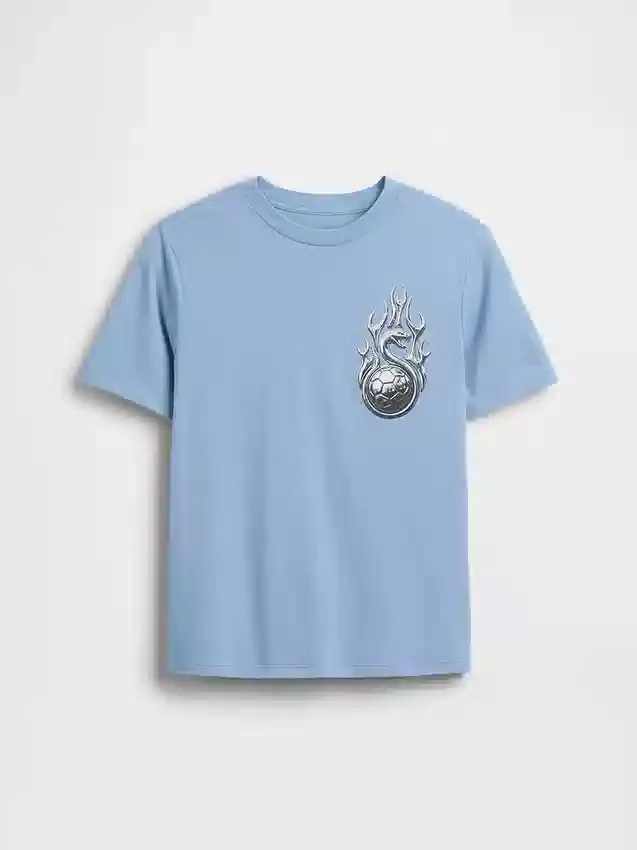 Camiseta infantil con estampado