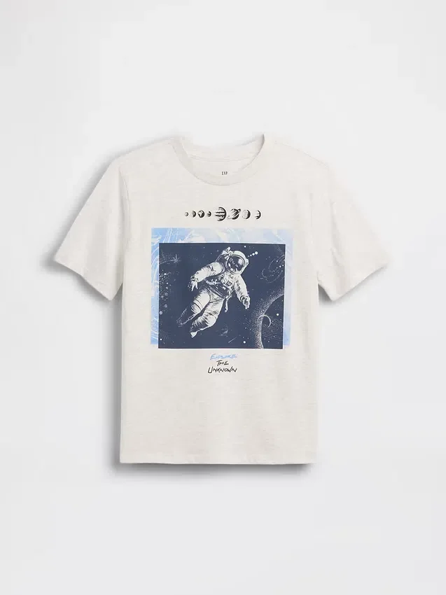 Camiseta infantil con estampado