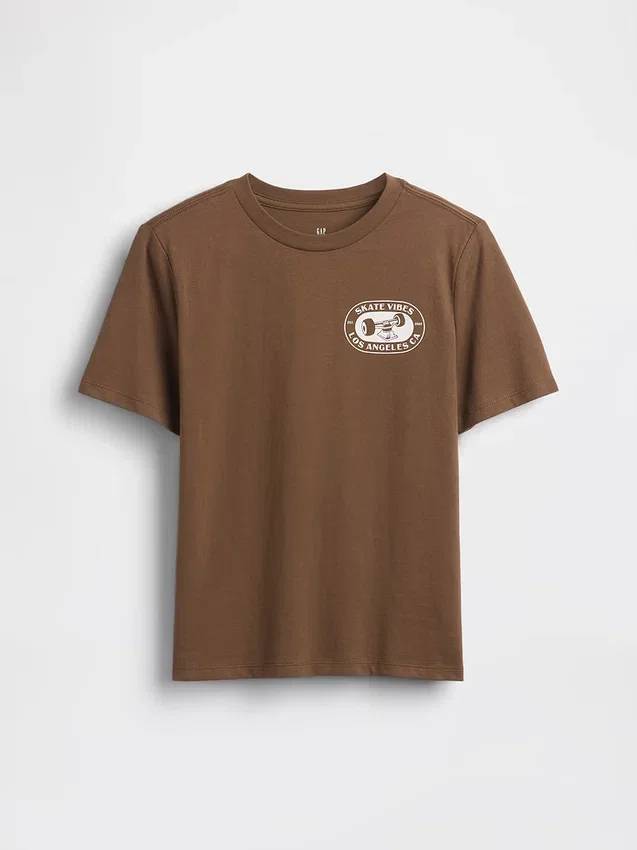 Camiseta infantil con estampado
