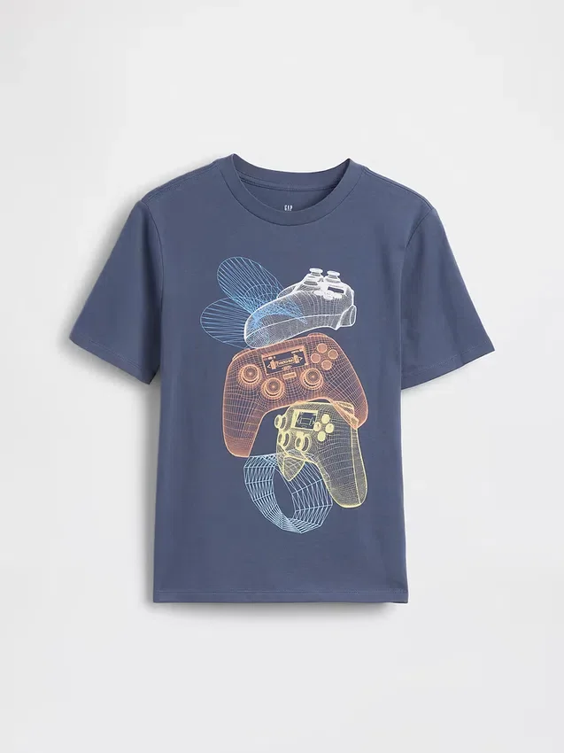 Camiseta infantil con estampado