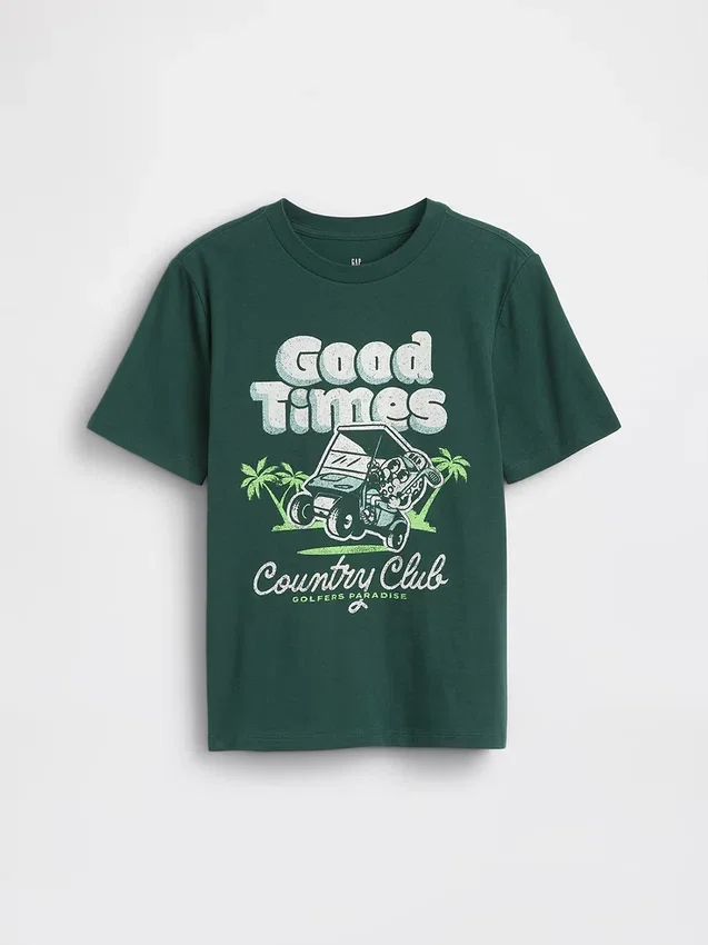 Camiseta infantil con estampado